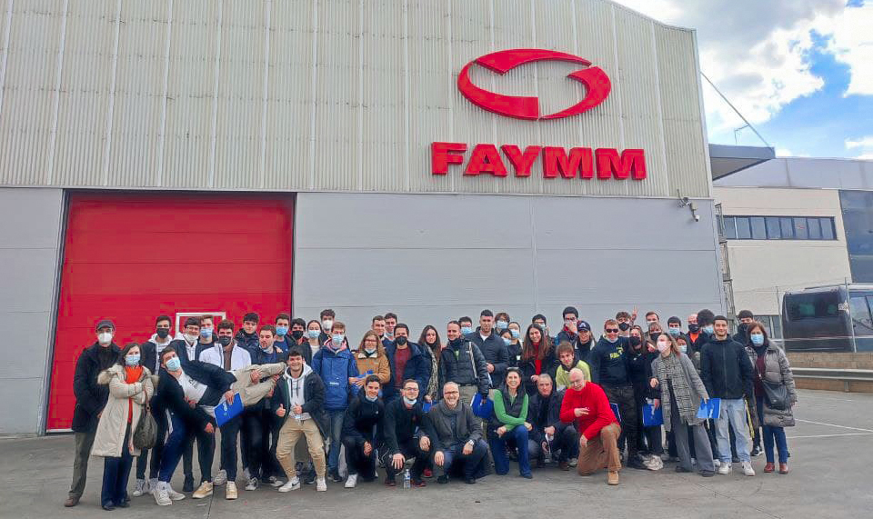 Estudiantes de la Universidad Complutense visitan nuestra empresa.